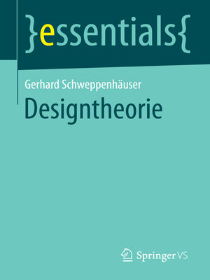 cover image of Designtheorie